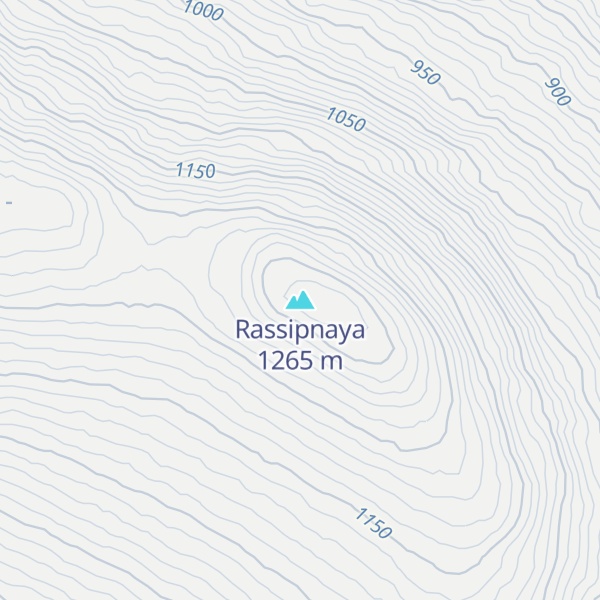 Map of Rassipnaya