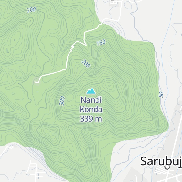 Map of Nandi Konda