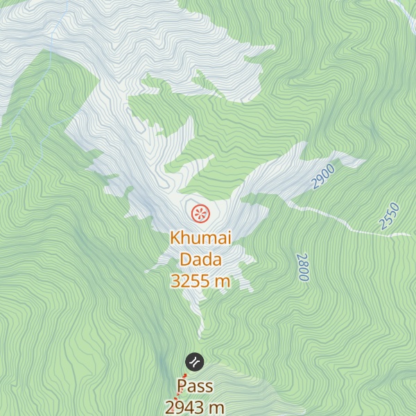 Map of Fishtail cottage khumai danda