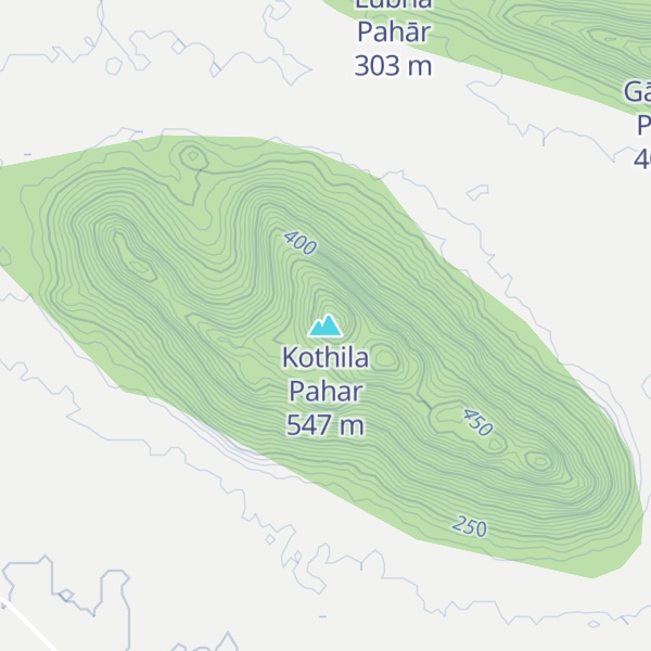 Map of Kothila Pahar