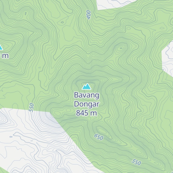 Map of Bavang Dongar
