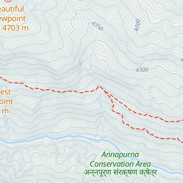 Map of Himalayan Hotel