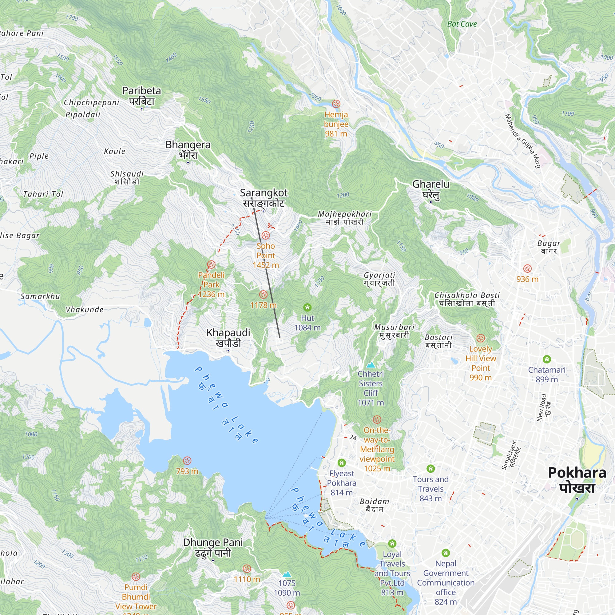Hut map