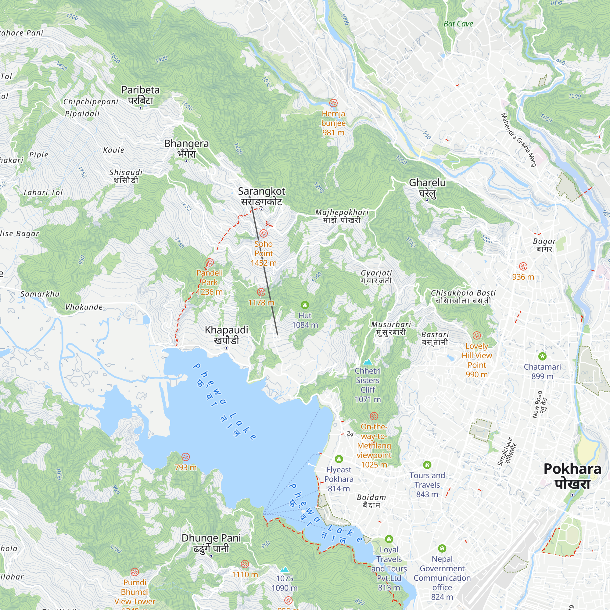 Hut map