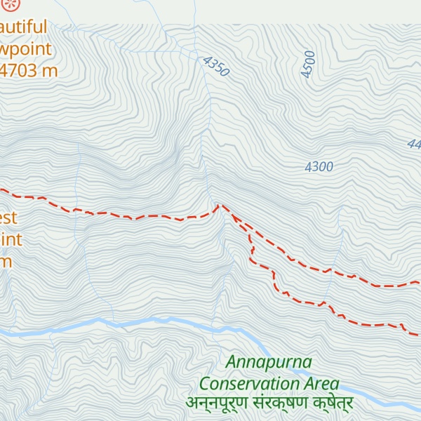 Map of Mountain eco cottage