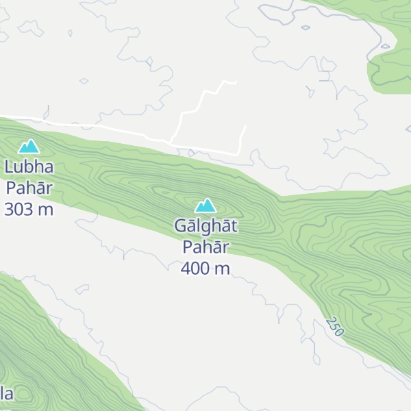 Map of Gālghāt Pahār