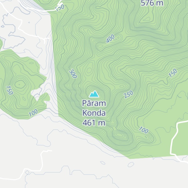 Map of Pāram Konda