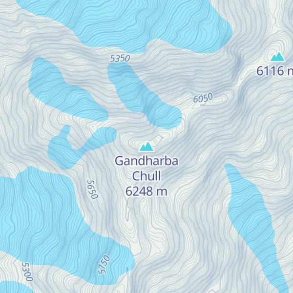Map of Gandharba Chull