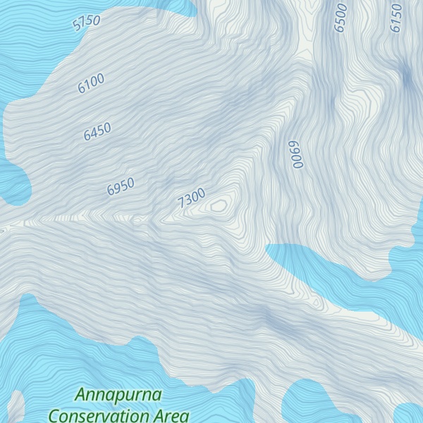 Map of Gangapurna