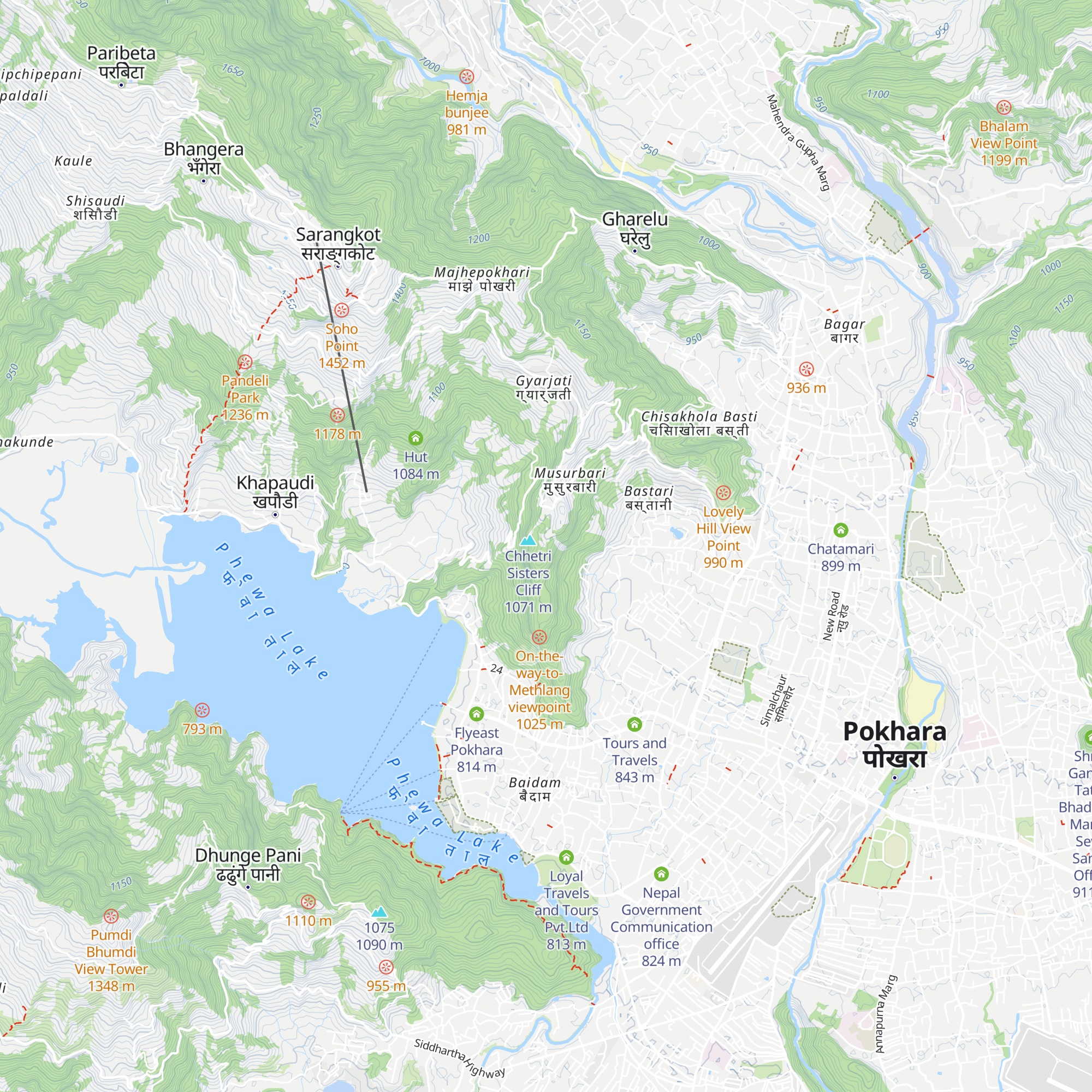 Pawa map