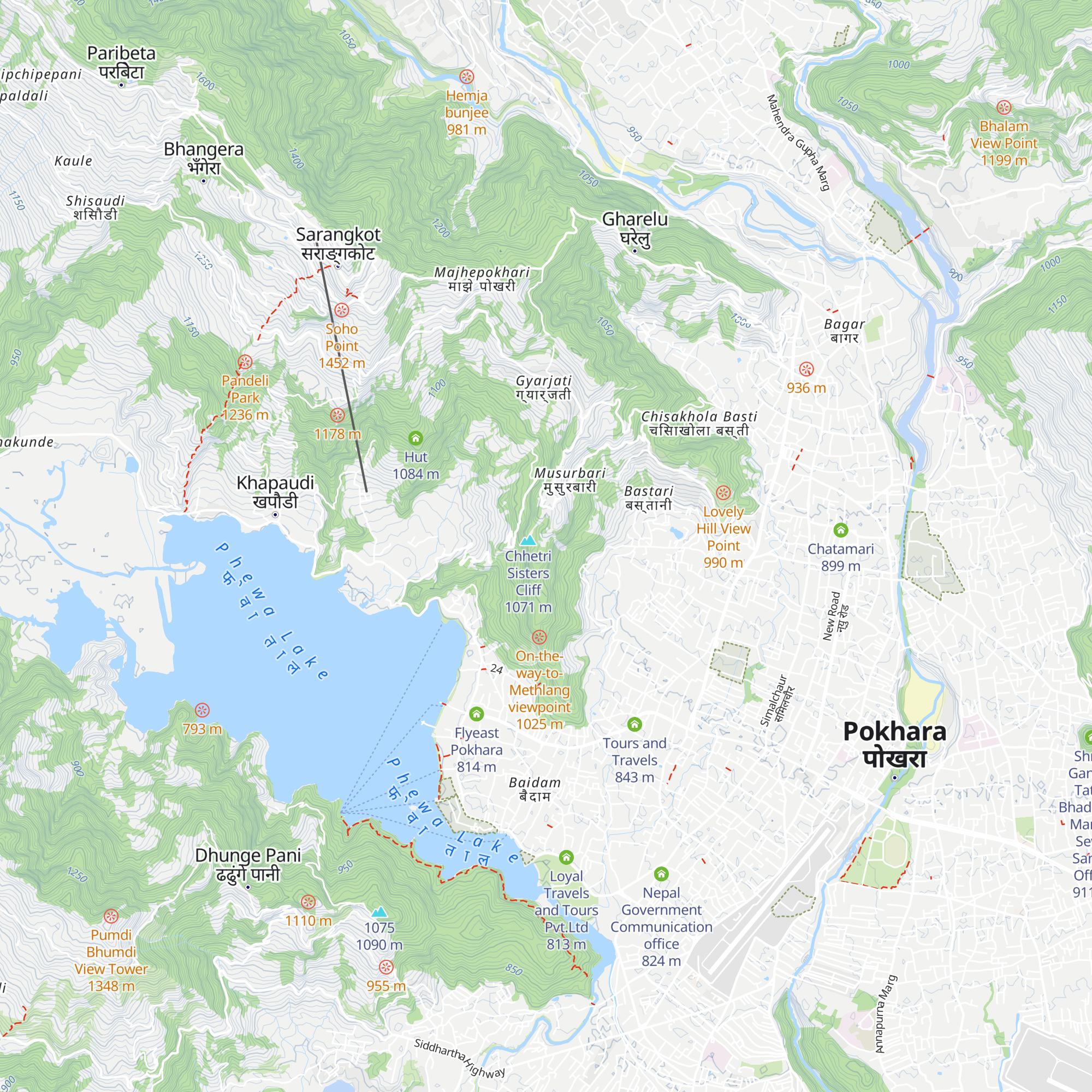 Pawa map