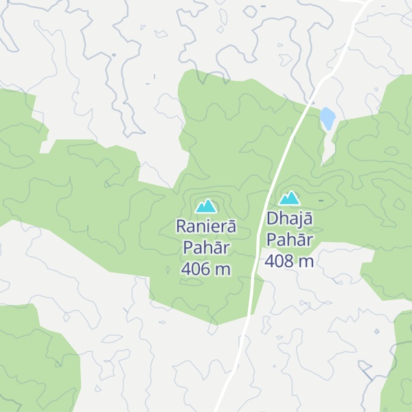 Map of Ranierā Pahār