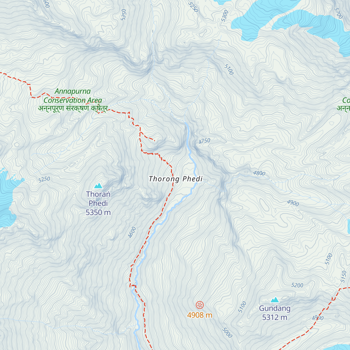Hotel New Phedi map