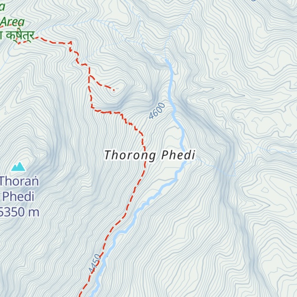 Map of Hotel New Phedi