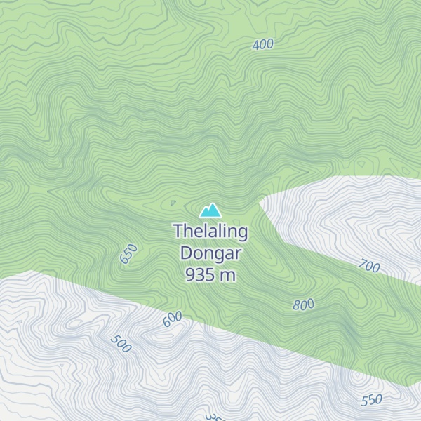 Map of Thelaling Dongar