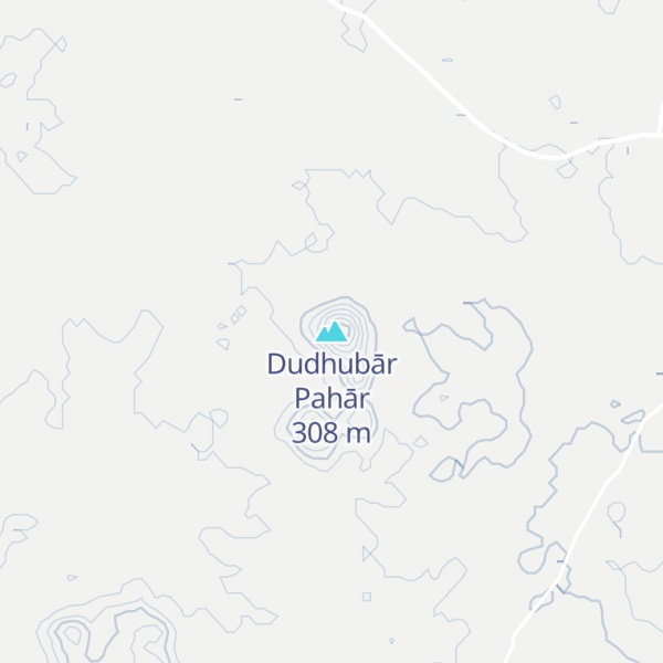 Map of Dudhubār Pahār