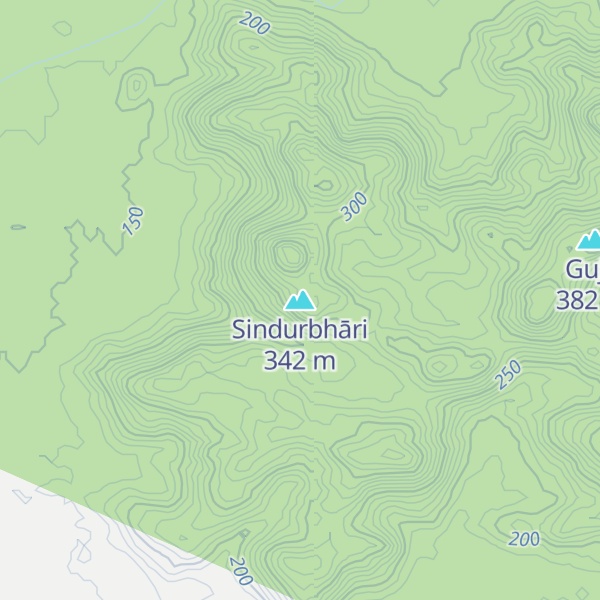 Map of Sindurbhāri