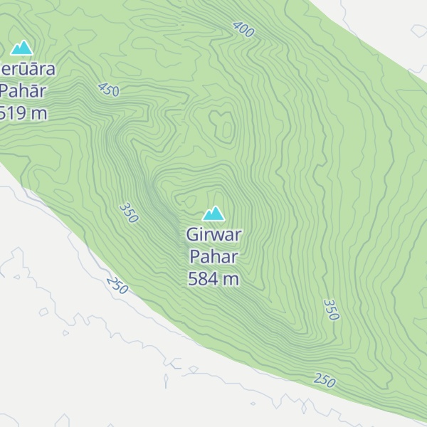 Map of Girwar Pahar