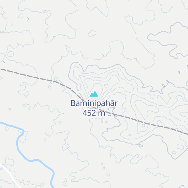 Map of Baminipahār