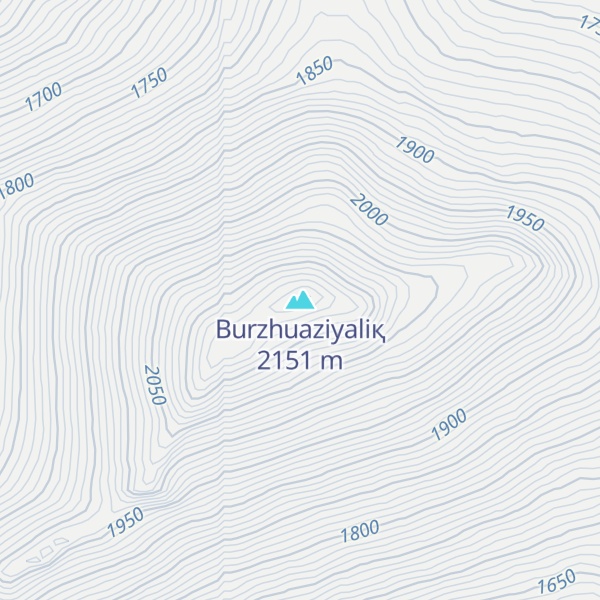 Map of Burzhuaziyaliқ