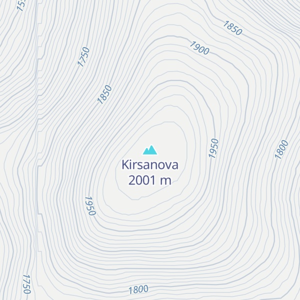 Map of Kirsanova
