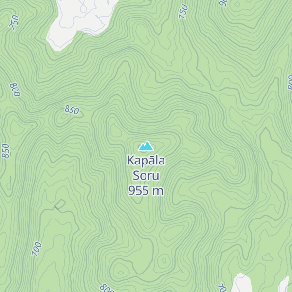 Map of Kapāla Soru