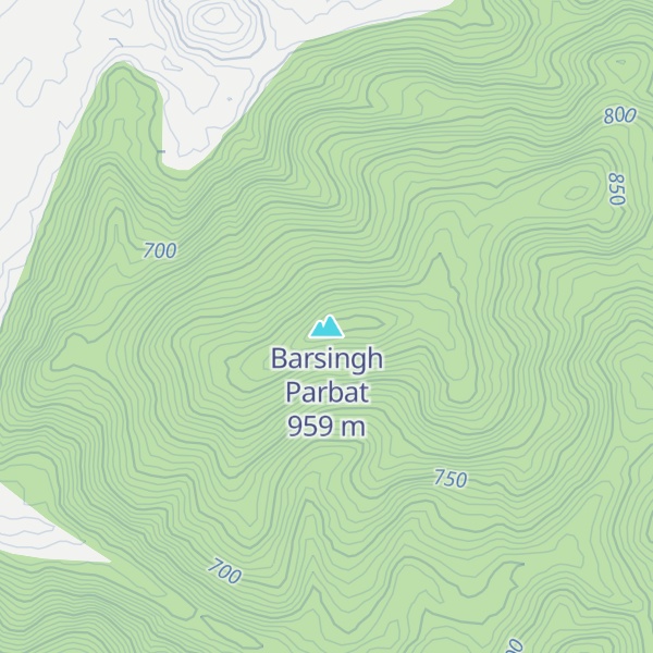 Map of Barsingh Parbat