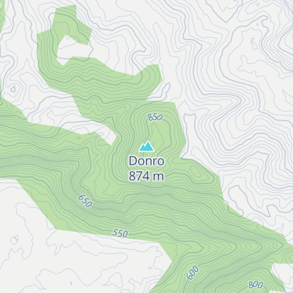 Map of Donro