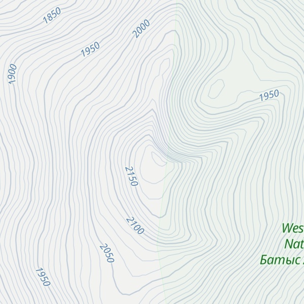 Map of Vasilevskii Belok