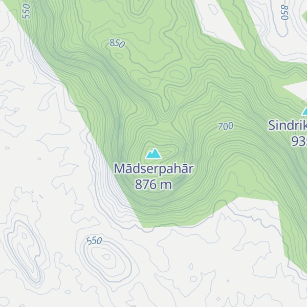 Map of Mādserpahār