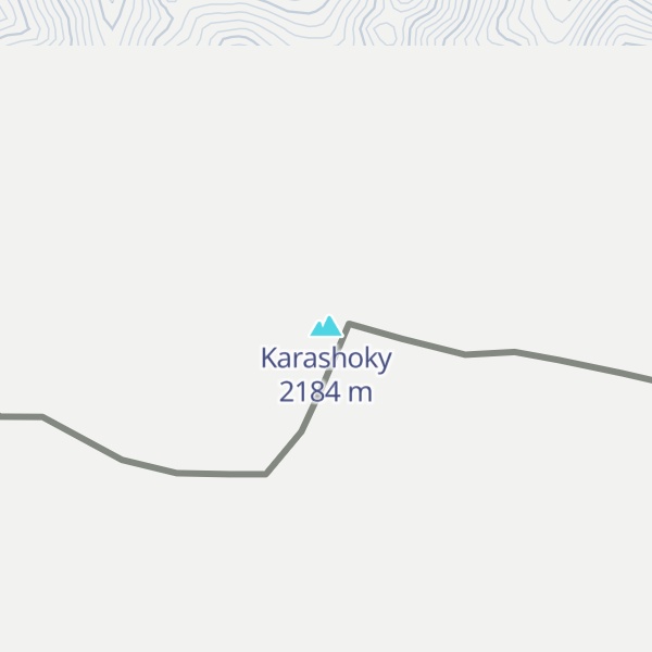 Map of Karashoky