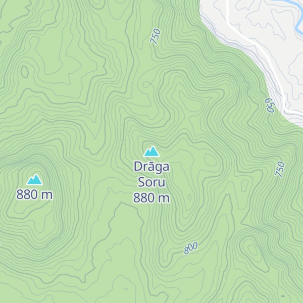 Map of Drāga Soru