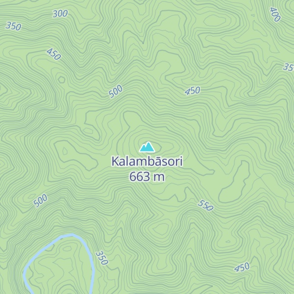 Map of Kalambāsori