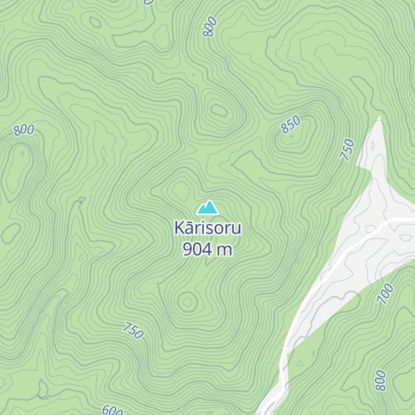 Map of Kārisoru