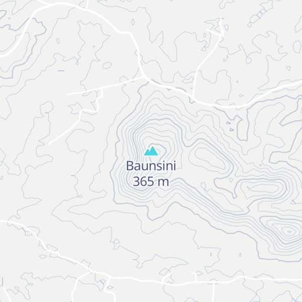 Map of Baunsini