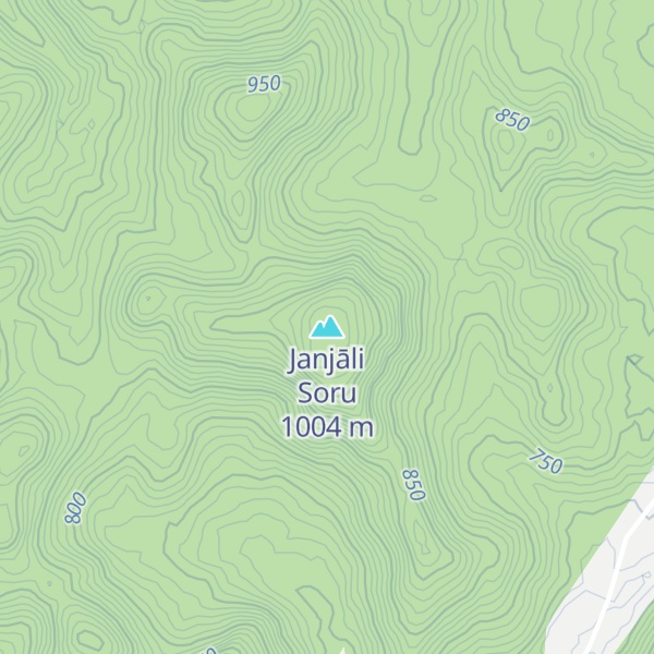 Map of Janjāli Soru