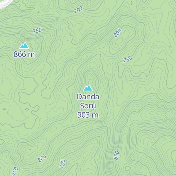 Map of Danda Soru