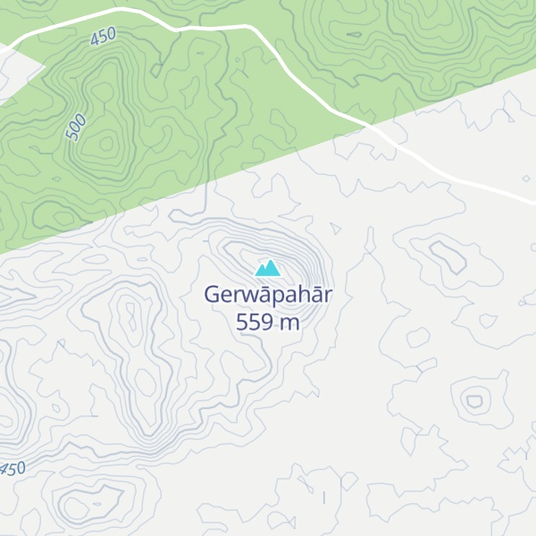Map of Gerwāpahār