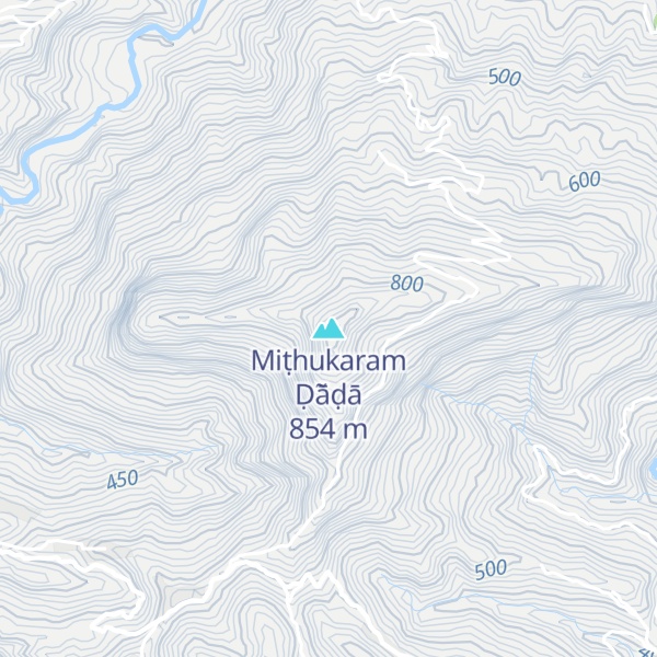 Map of Miṭhukaram Ḍā̃ḍā