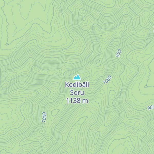 Map of Kodibāli Soru