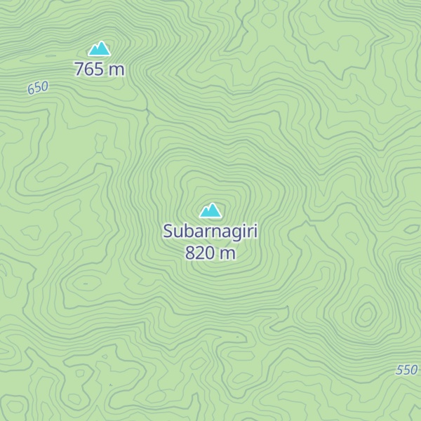 Map of Subarnagiri