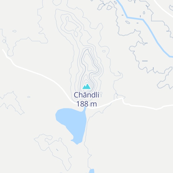 Map of Chāndli