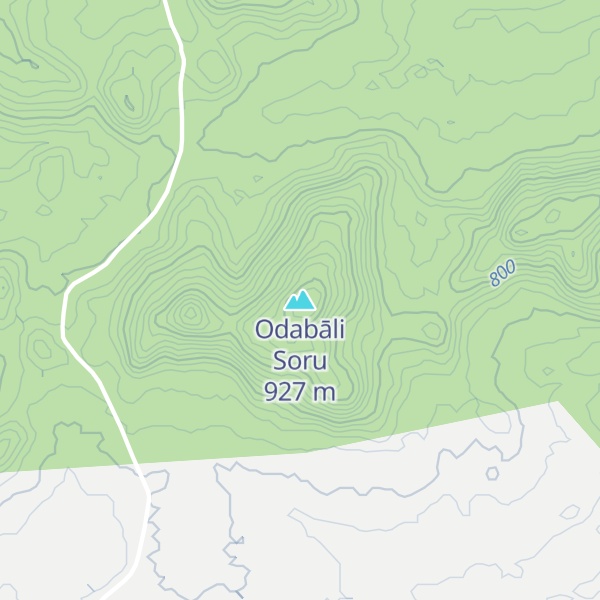 Map of Odabāli Soru