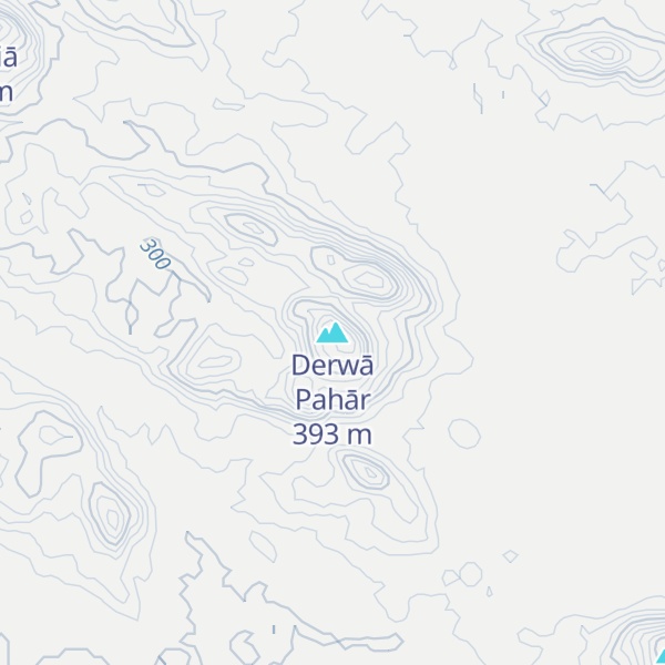 Map of Derwā Pahār
