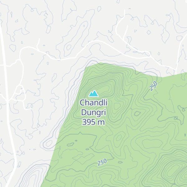 Map of Chandli Dungri