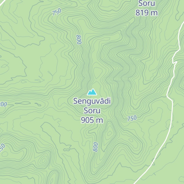 Map of Senguvādi Soru