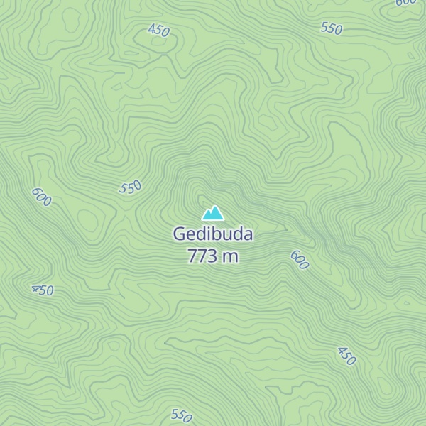 Map of Gedibuda