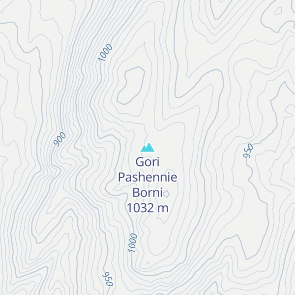 Map of Gori Pashennie Borni