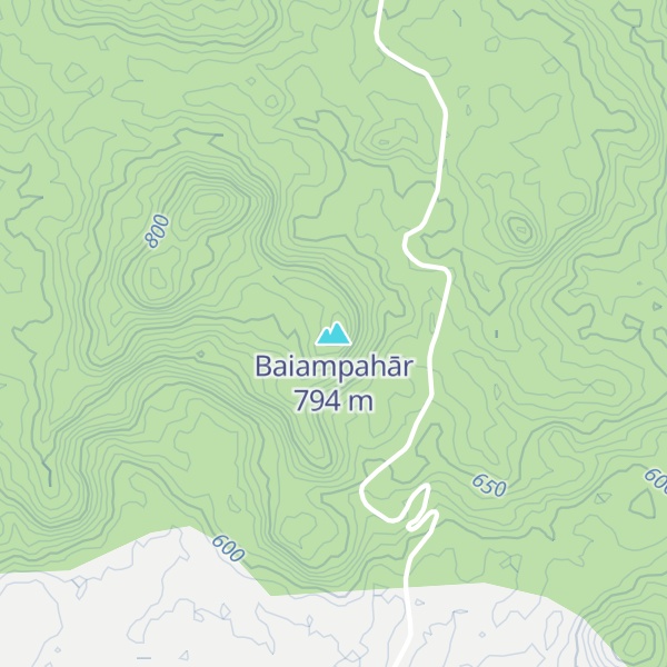 Map of Baiampahār
