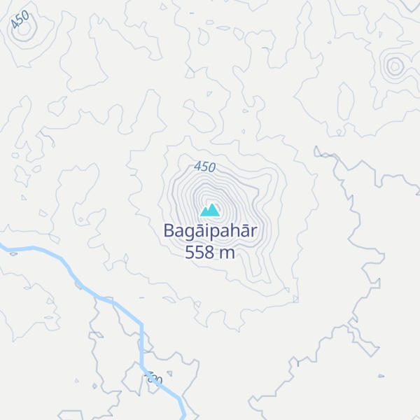 Map of Bagāipahār